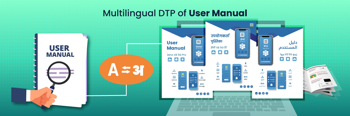 Conversation and Multilingual DTP of Electronic Appliances User Manual